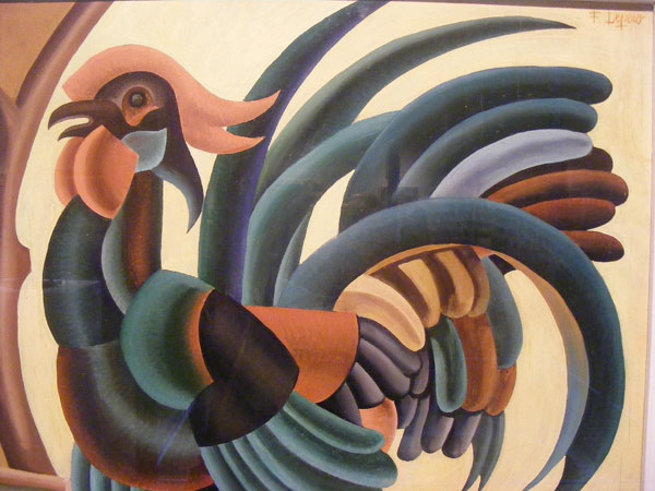 Filippo Depero: "Il gallo" (1935?)