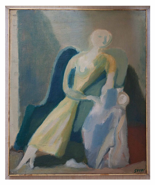 Virgilio Guidi: Figura di donna (1959)