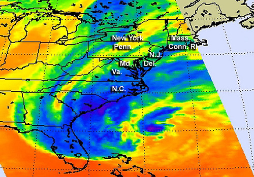 Foto NASA, 29 Ottobre
