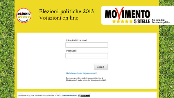 M5S, candidati sotto l'albero