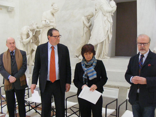 Conferenza stampa in Gipsoteca