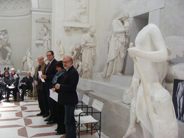 Conferenza stampa in Gipsoteca