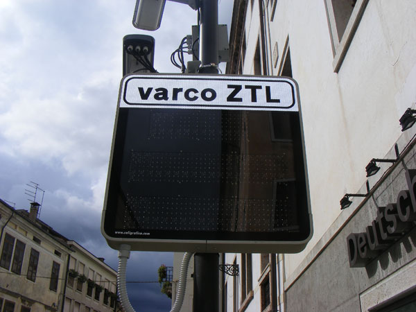 La Ztl sarà ripresa il più presto possibile