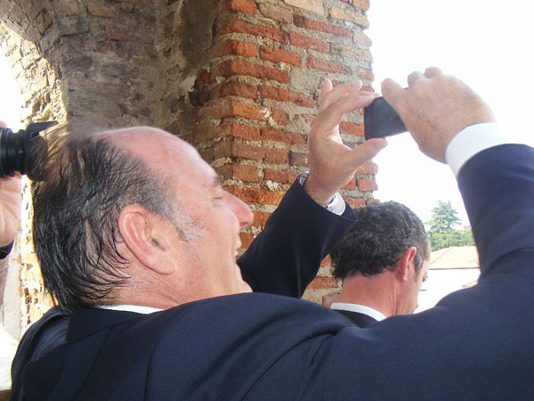 Cittadella inaugura le Mura con il nastro da Guinness dei Primati