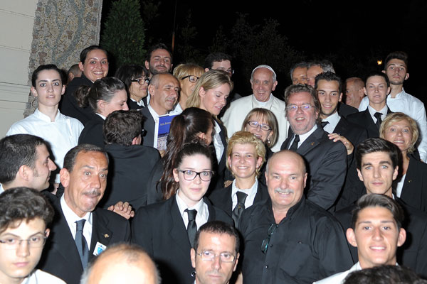 Con Papa Francesco