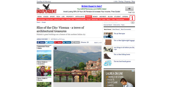 “Vicenza del Grappa”, o della lesa maestà