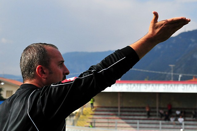 Bassano si giocherà la stagione in ogni partita. Mister Petrone indica la strada (Foto Roberto Bosca)