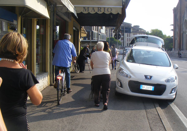 Pista ciclabile alla bassanese