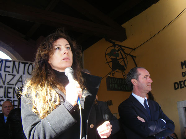 L'intervento della senatrice Lega Nord Erika Stefani
