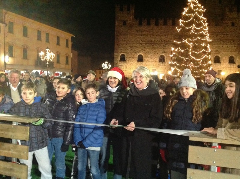 Marostica, si pattina sulla scacchiera