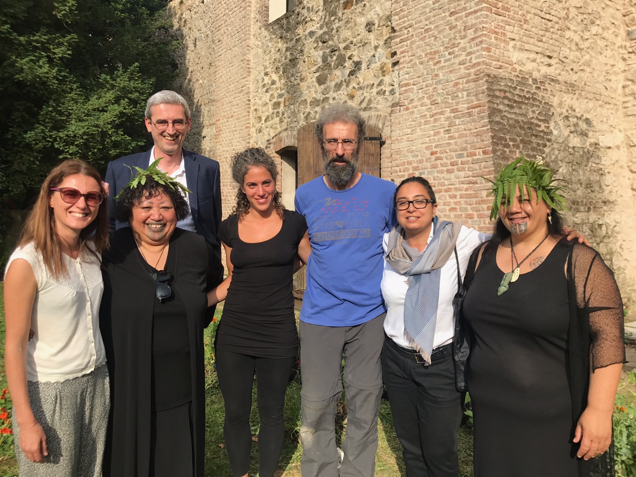 Gli assessori Vivian e Capuzzo con gli ospiti della performance