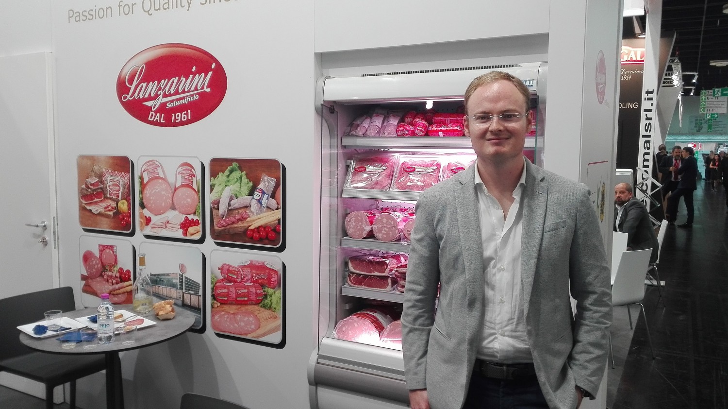 Anuga 2017: Gianni Lanzarini. Foto Alessandro Tich