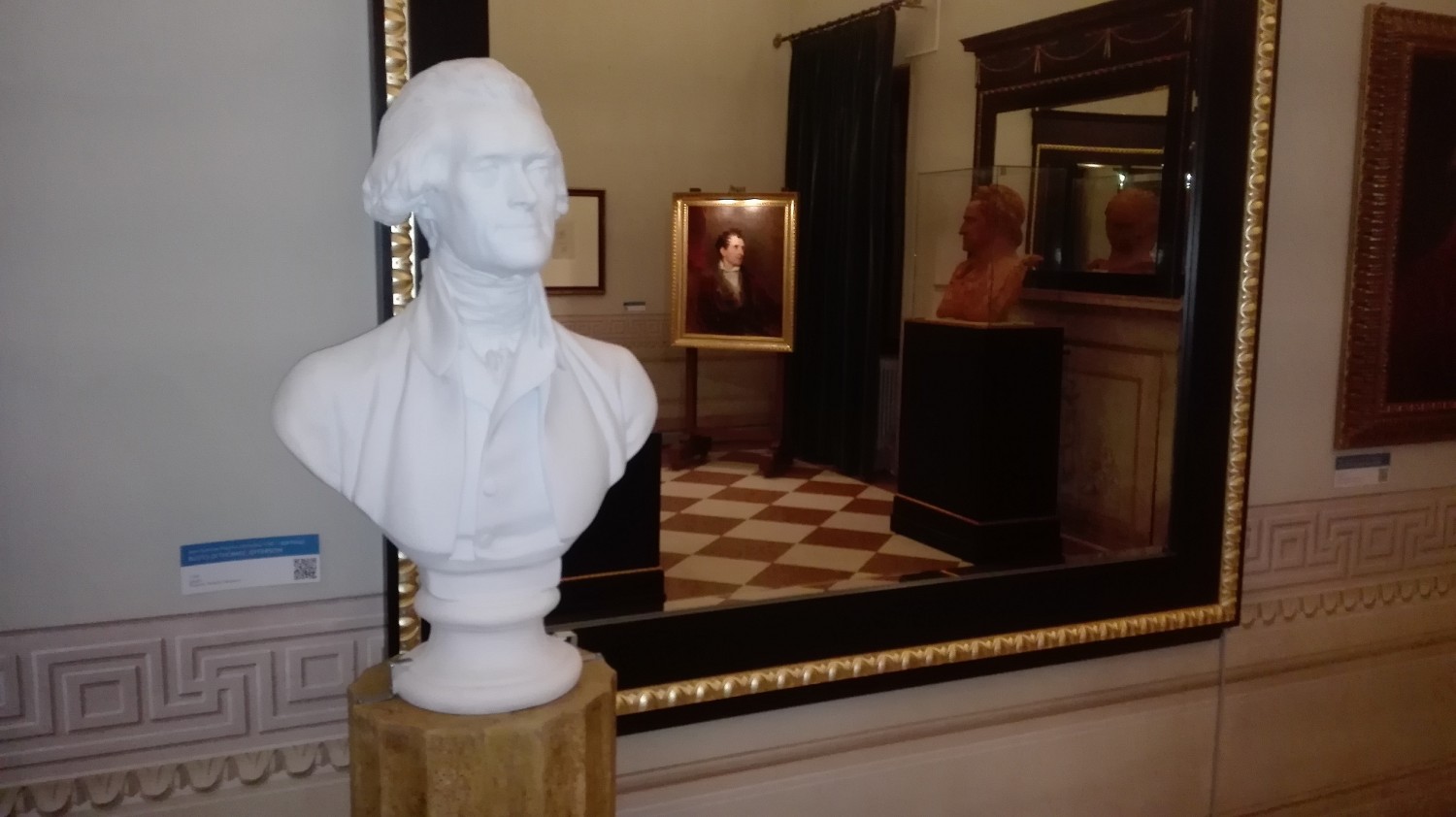 Jean-Antoine Houdon, busto di Thomas Jefferson (foto Alessandro Tich)
