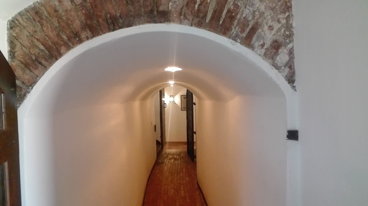 Tunnel superiore all'interno della spalla (foto Alessandro Tich)