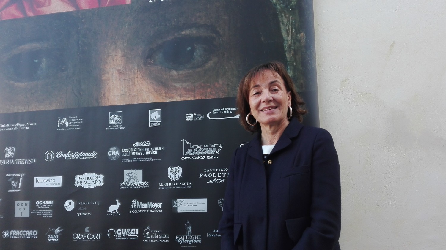 La curatrice della mostra, arch. Danila Dal Pos