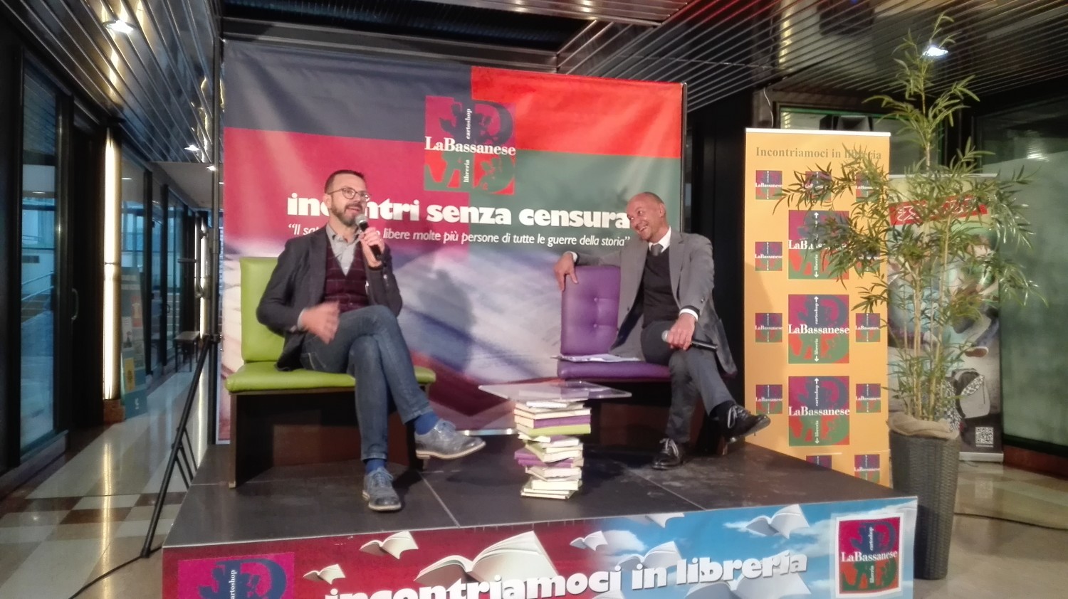 L'intervista con Loris Giuriatti (foto Alessandro Tich)
