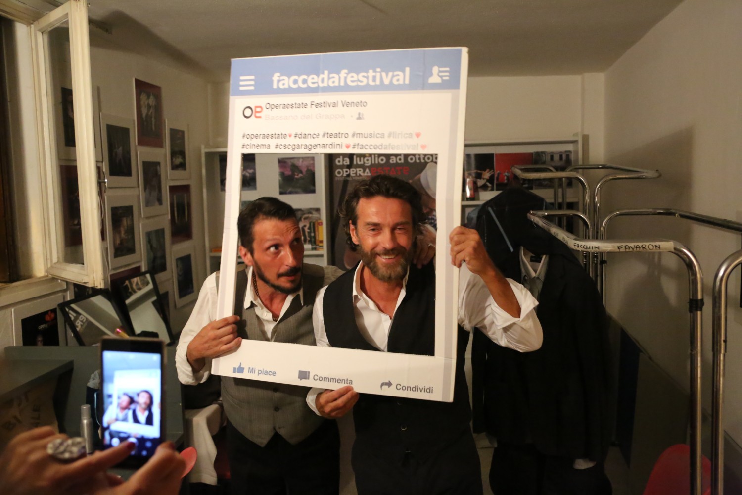 Marcello Prayer e Alessio Boni (foto: Operaestate Festival)