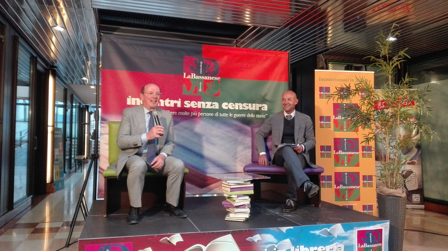L'intervista con Gianni Zen (foto Alessandro Tich)