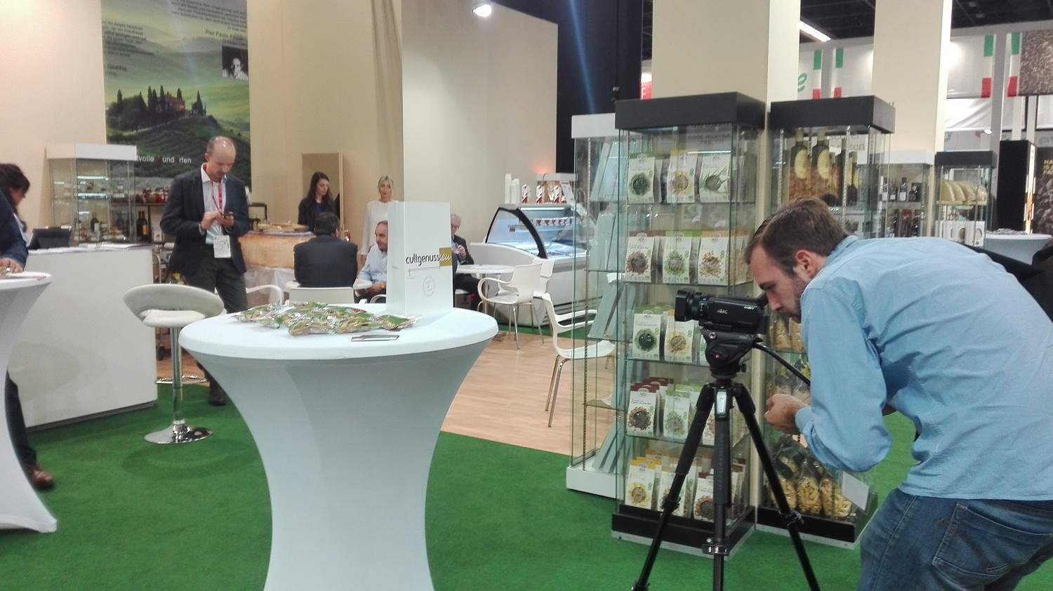 Anuga 2017. Stand Lauria & Friends, collettiva wertvolle MundArten. Foto Alessandro Tich