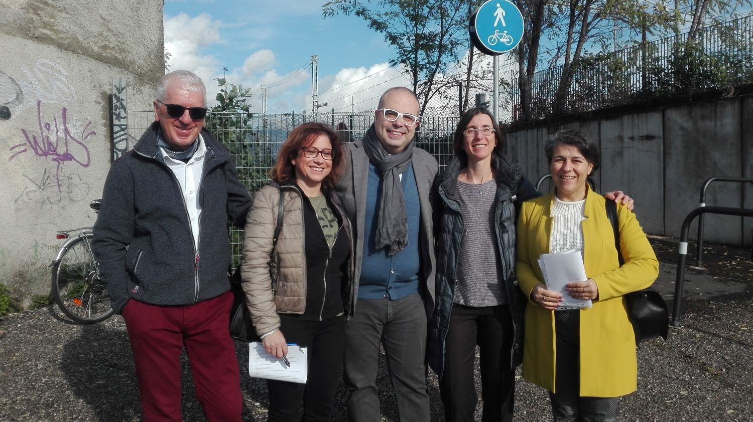 Cesare Pace, Ornella Falco, Angelo Vernillo, Stefania Turrisi e Anna Taras (foto Alessandro Tich)