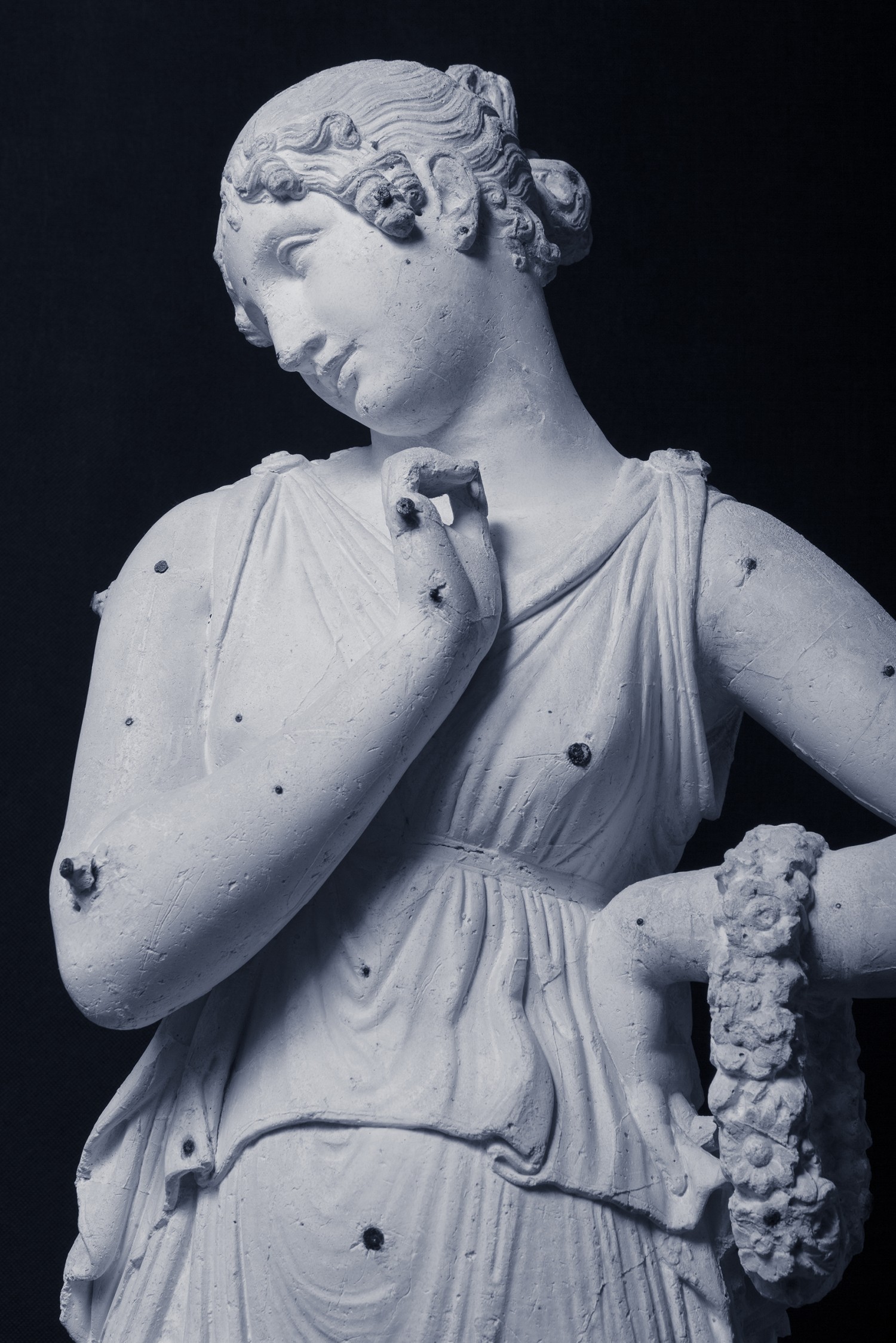 Danzatrice col dito al mento, Antonio Canova, Calco in gesso, 1810, Accademia di Belle Arti di Carrara © Michele Ambrogi