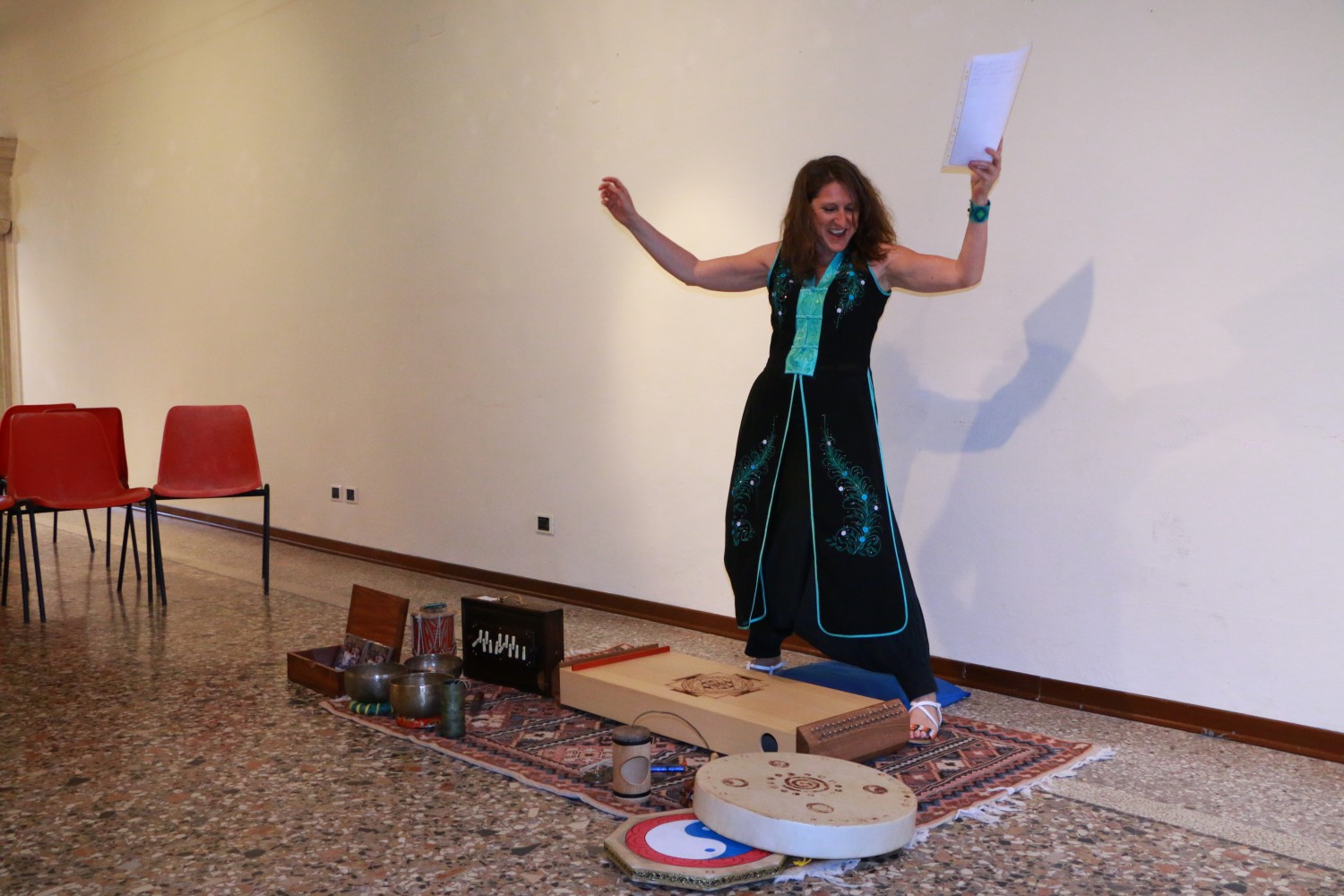 Katy Marcante, musica evocativa dal mondo (foto Alessandro Borsato)