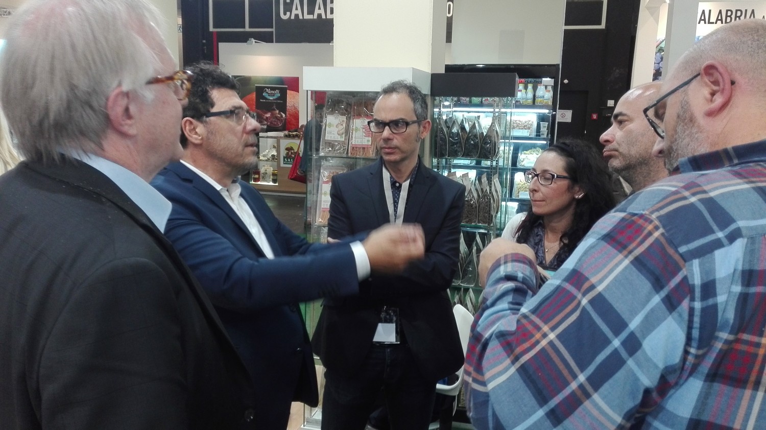 Anuga 2017. Stand Lauria & Friends, collettiva wertvolle MundArten: incontro coi giornalisti. Foto Alessandro Tich