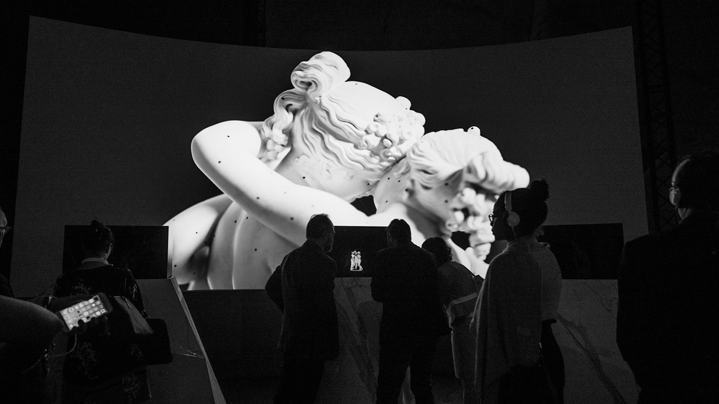Il processo creativo e le Grazie, Installation View © SensoImmersive