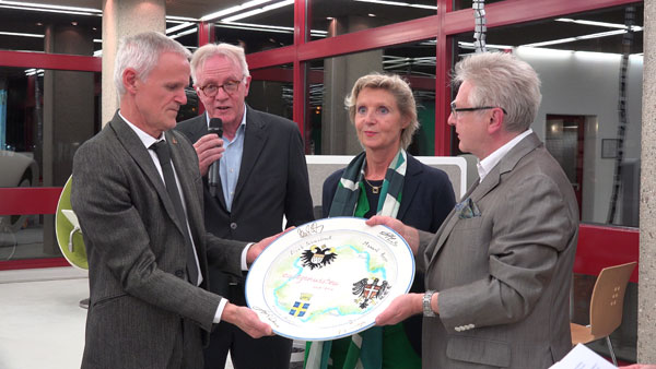 Sergio Dussin, Fausto Castellini, Hannelore Vogt, Georg Maushagen (foto Alessandro Tich)