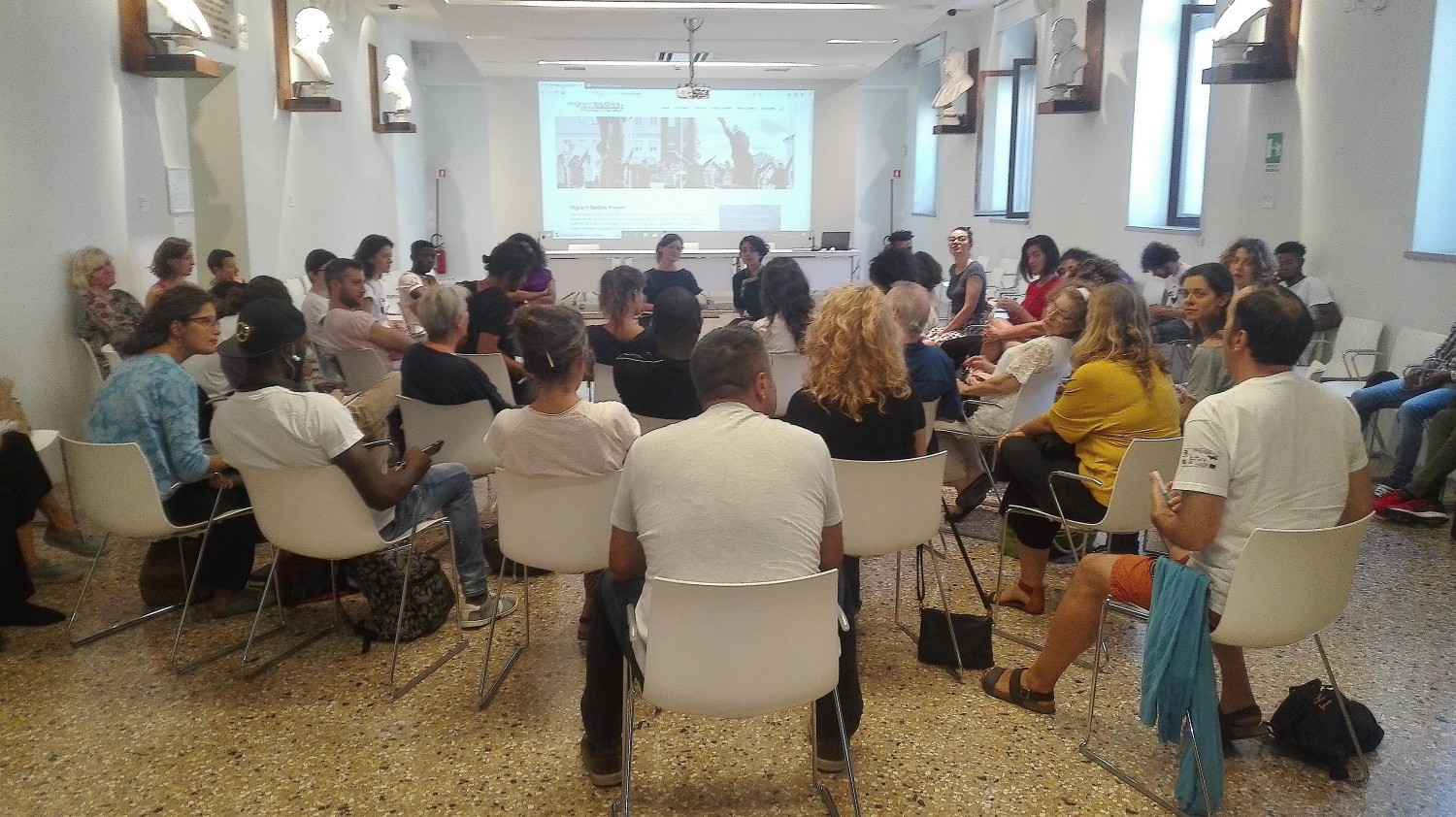 Il simposio internazionale conclusivo del progetto europeo Migrant Bodies-Moving Borders (foto Alessandro Tich)