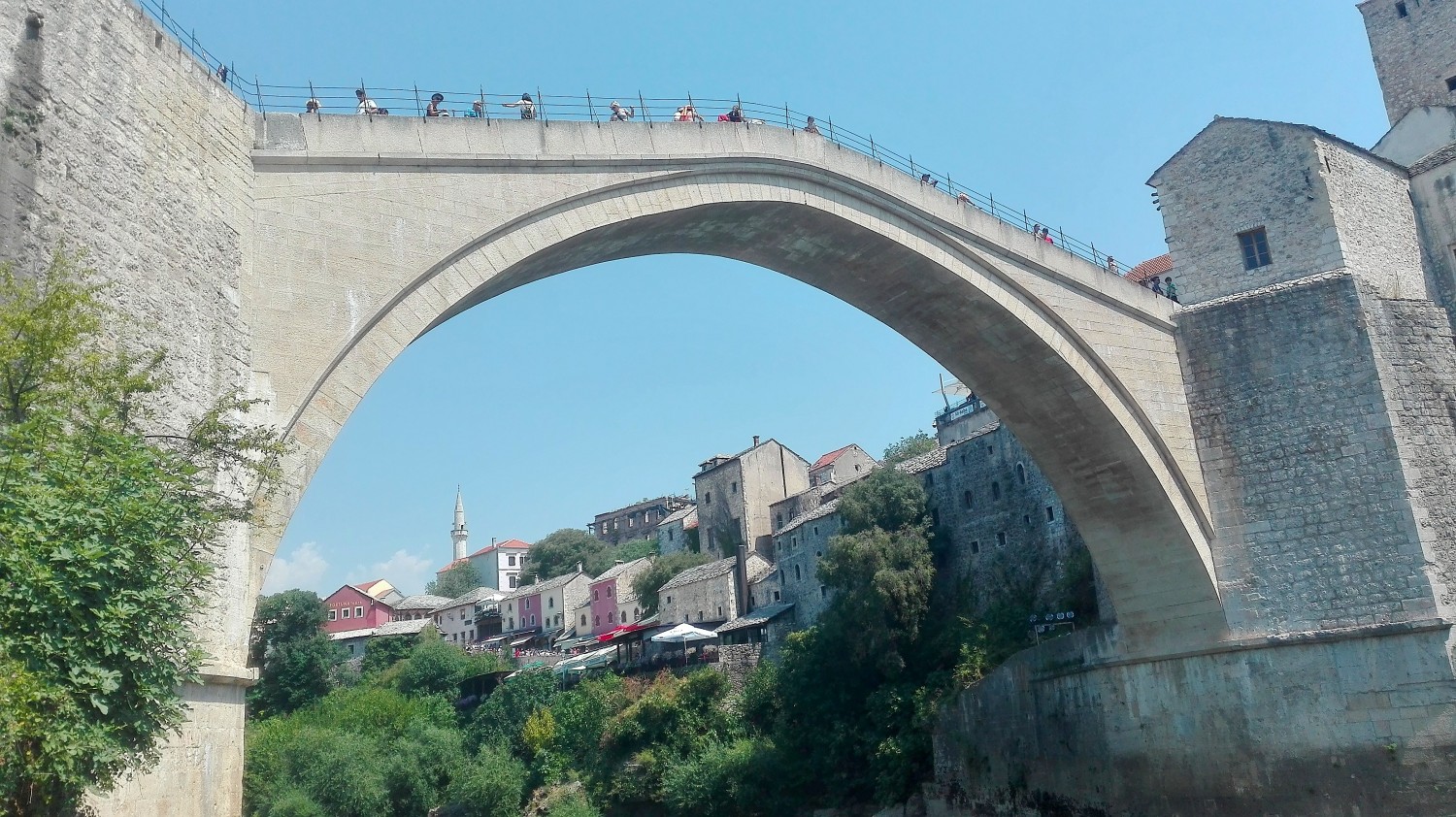 Lo Stari Most (Ponte Vecchio) di Mostar (foto Alessandro Tich)
