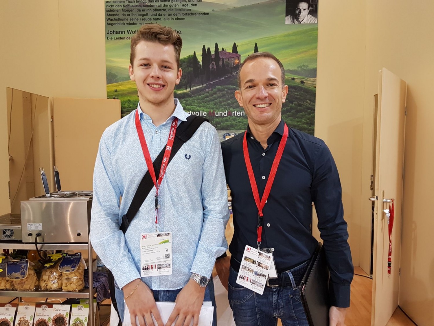 Anuga 2017: Marco Pistorello e Alessandro Rossetto. Foto Alessandro Tich