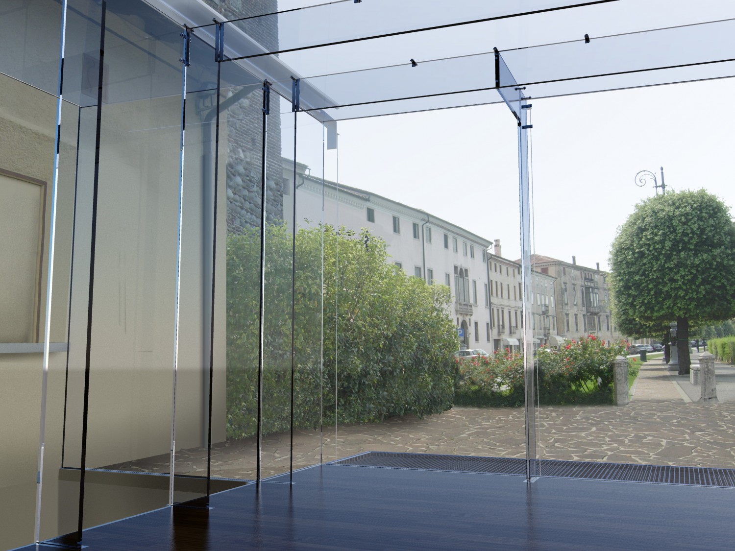 Un rendering del progetto