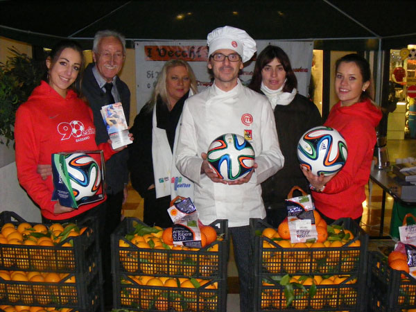 Le arance nel pallone