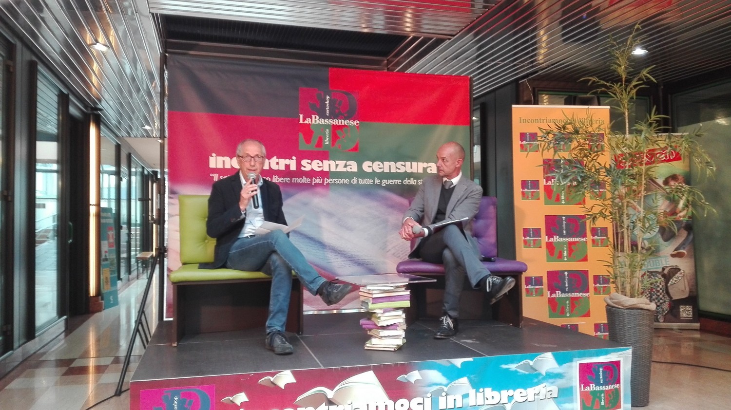 L'intervista con Mariano Scotton (foto Alessandro Tich)
