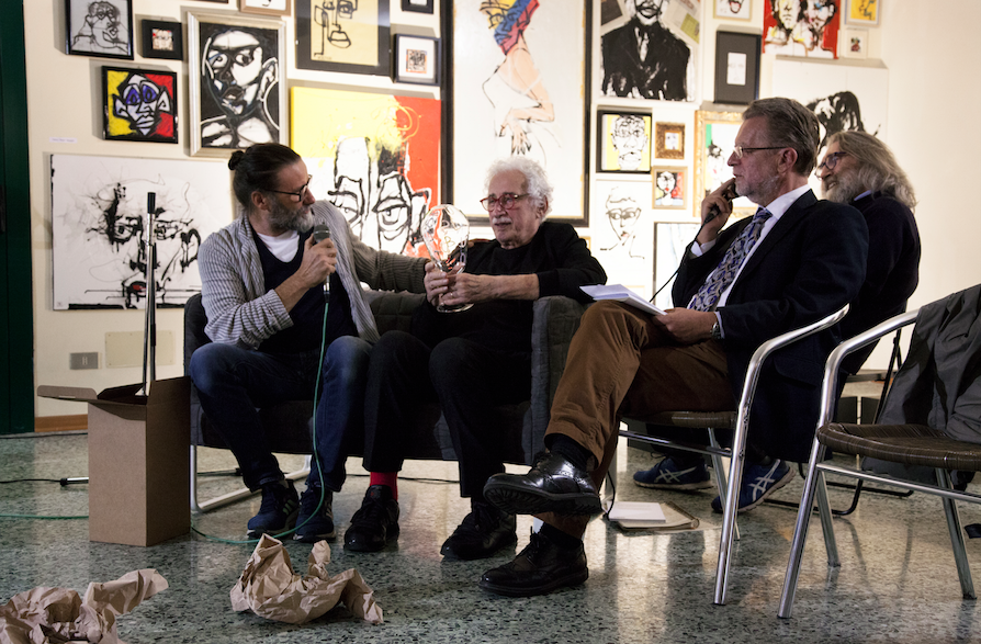Massimo Lunardon con Luigi Bonotto (foto Vania Broccoli)