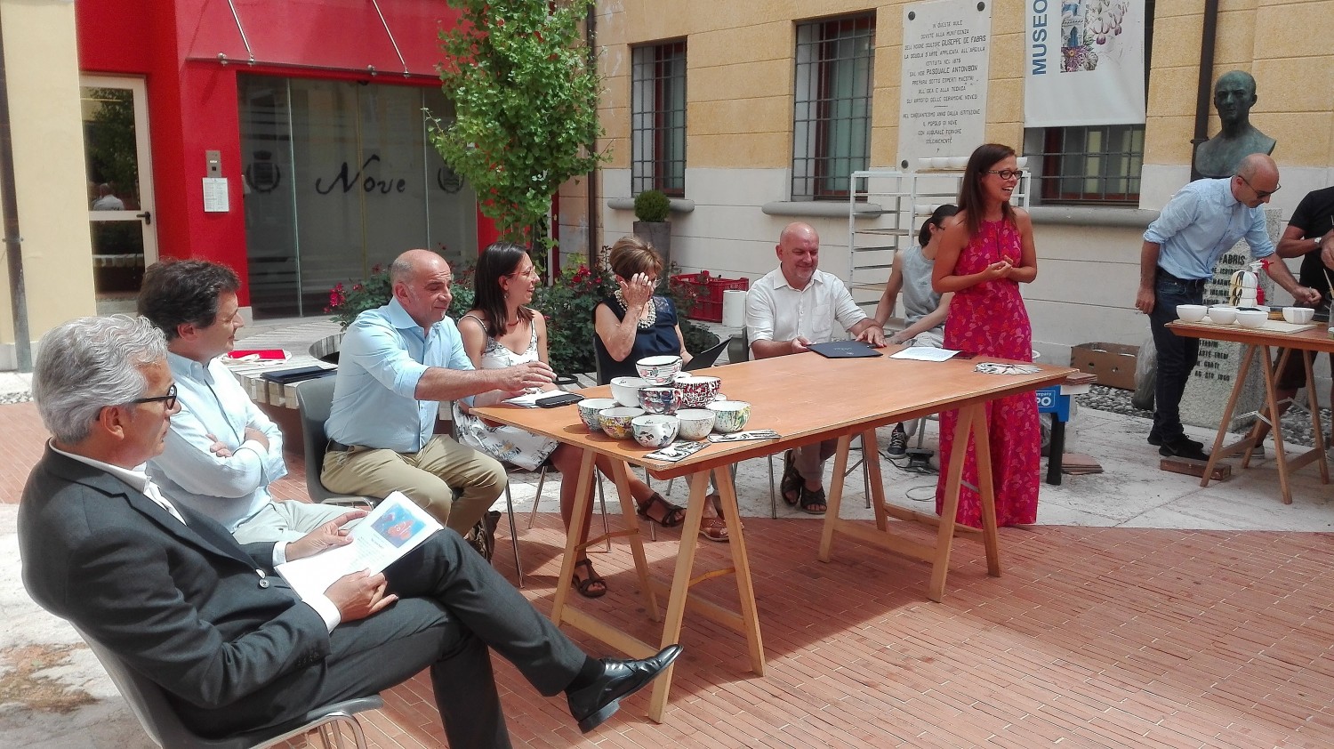 Conferenza stampa (foto Alessandro Tich)