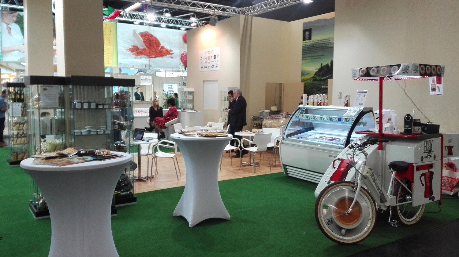 Anuga 2017. Stand Lauria & Friends, collettiva wertvolle MundArten. Foto Alessandro Tich