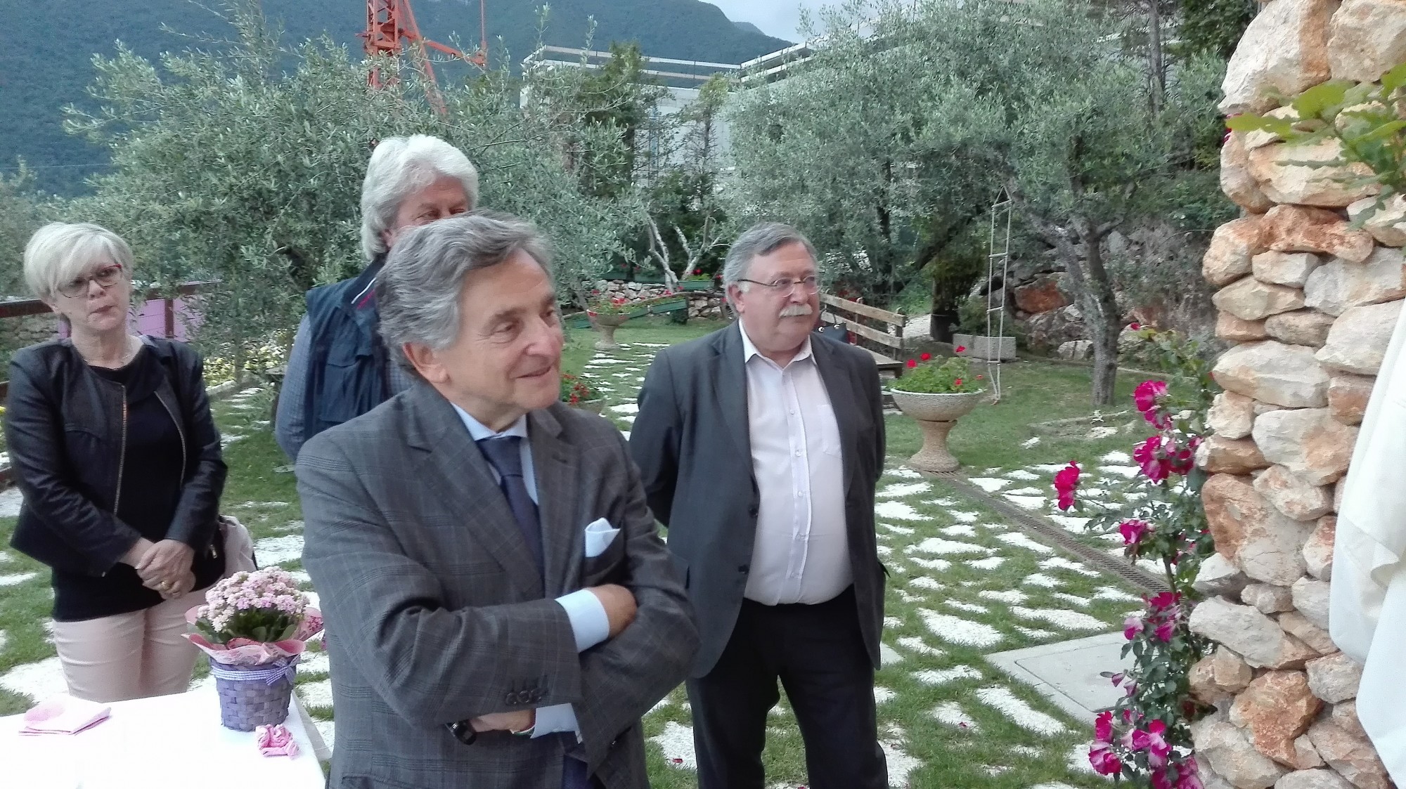 Luigi D'Agrò e Dino Secco (foto Alessandro Tich)