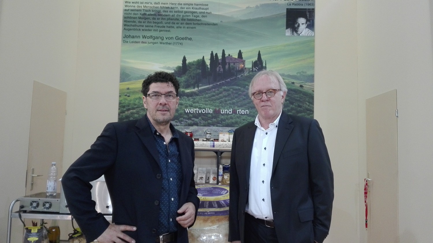 Anuga 2017. Francesco Lauria e Fausto Castellini