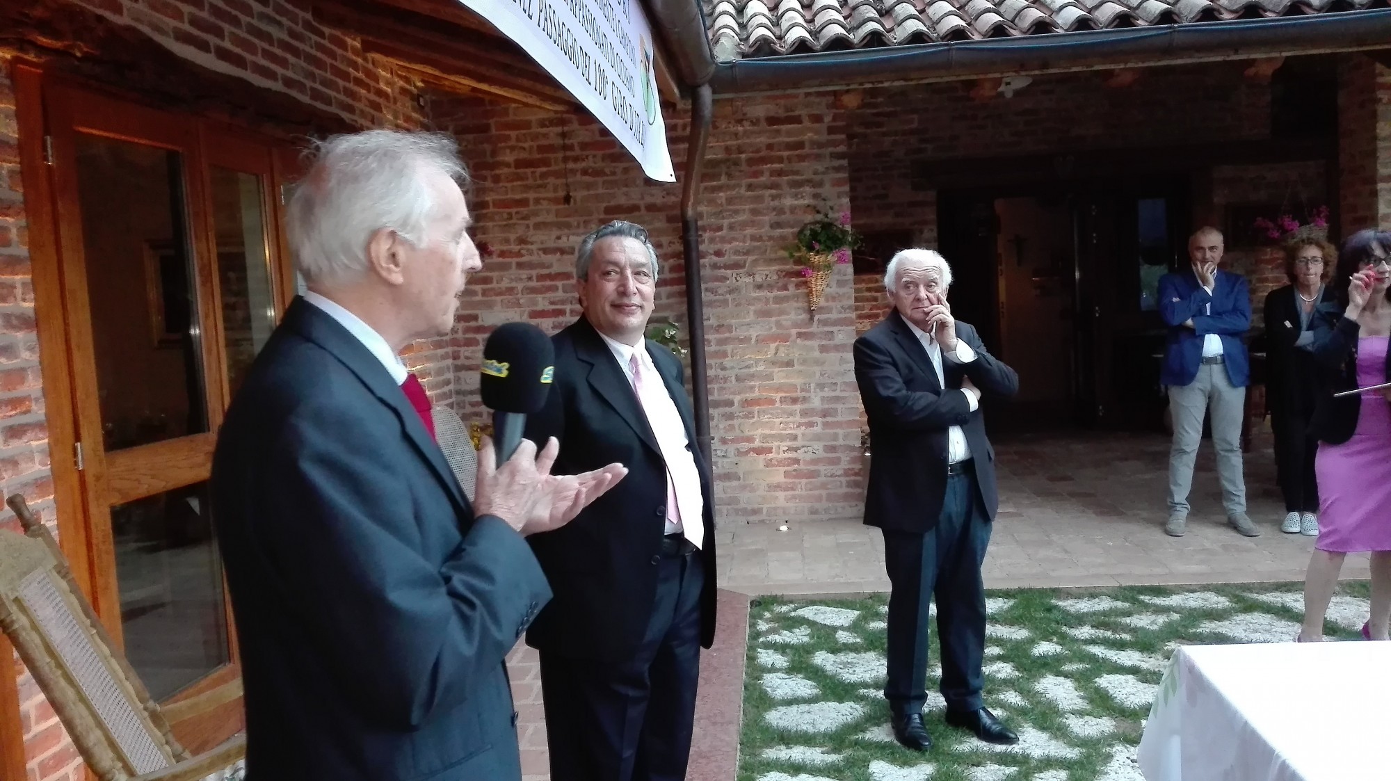 Benito Sasso, Nicola Argesi e Galdino Zanchetta (foto Alessandro Tich)