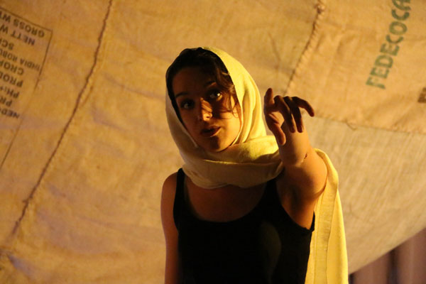 Michela Gatto in Pontos - Il Mare di Nessuno (foto Alessandro Borsato)