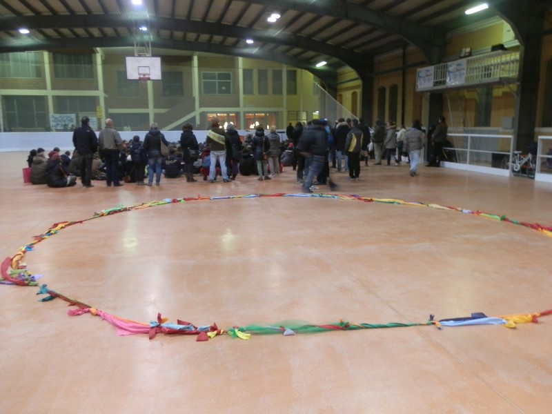Un momento dell'edizione 2013 del Cammino di Pace