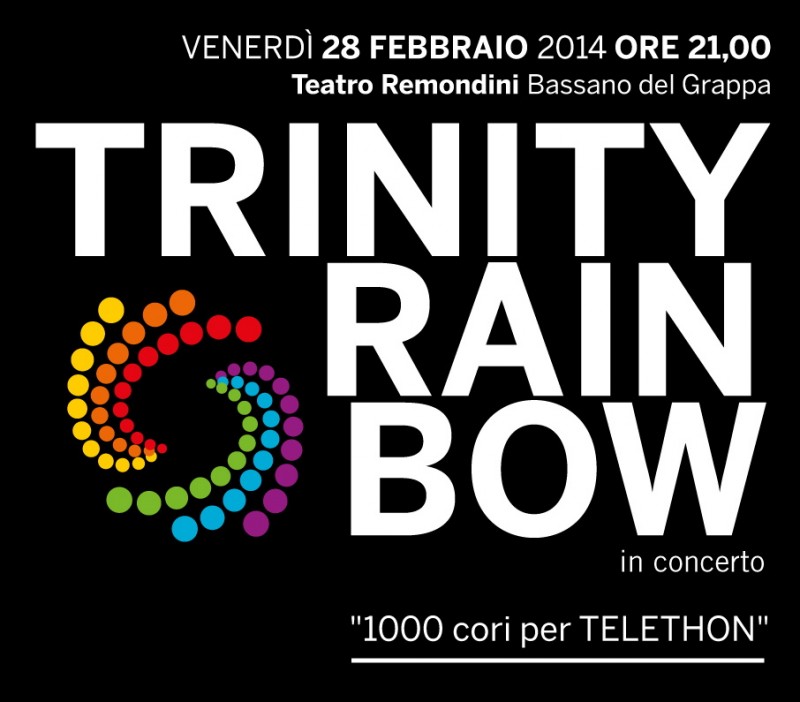 Trinity Rainbow per Telethon