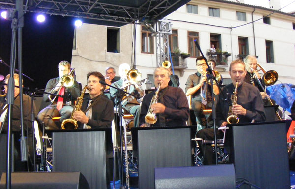 L'orchestra sul palco