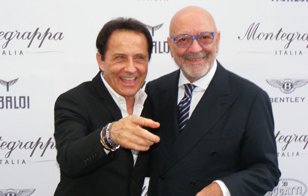 Roby Facchinetti con Gianfranco Aquila