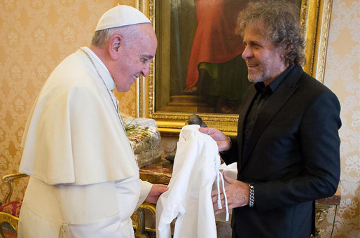 Il Papa in jeans
