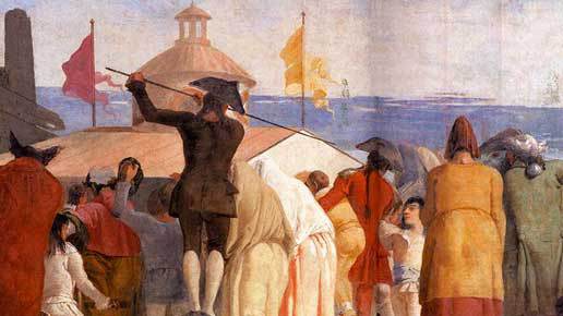 Il mondo di schiena