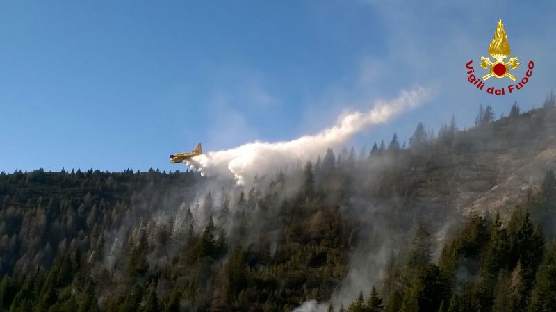 Fuoco sull'Altopiano