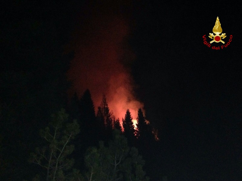 Fuoco sull'Altopiano